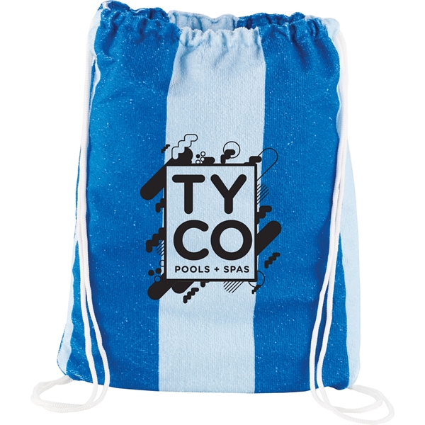 Microfiber Beach Blanket with Drawstring Pouch - Image 11