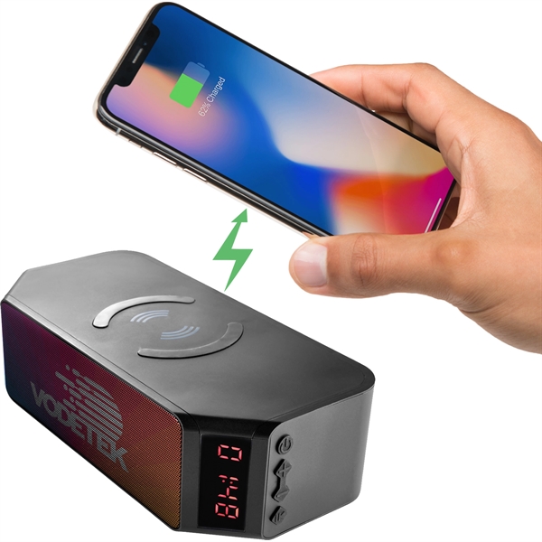 Bluetooth Speaker with Wireless Charging Power Ban - Image 1