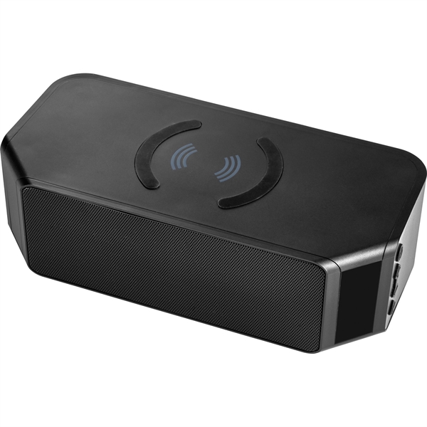 Bluetooth Speaker with Wireless Charging Power Ban - Image 2