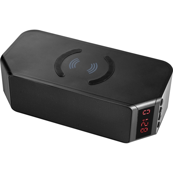 Bluetooth Speaker with Wireless Charging Power Ban - Image 7