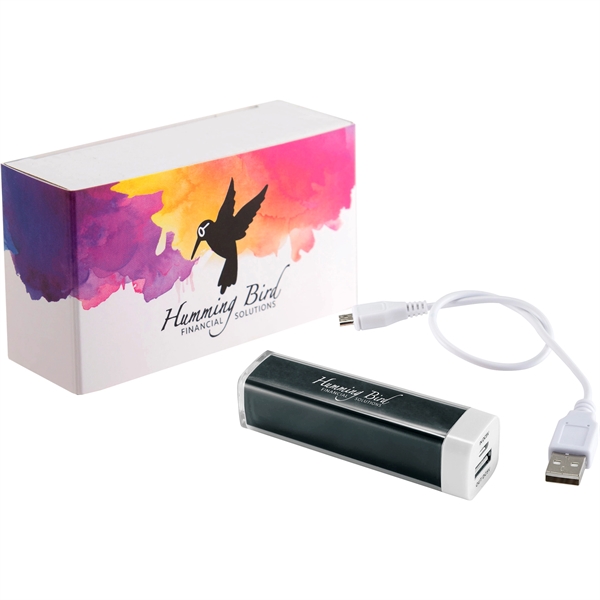 Amp Power Bank with Full Color Wrap - Image 1