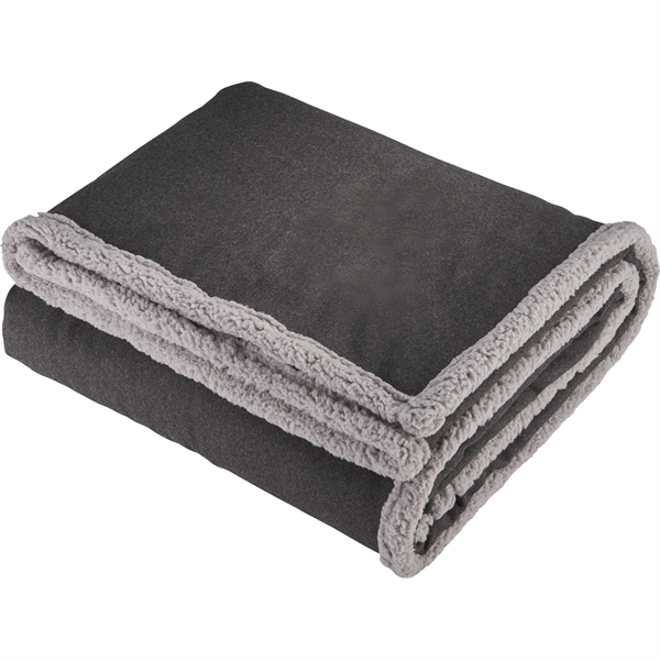 Field & Co.® Oversized Wool Sherpa Blanket - Image 2