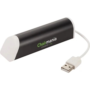 Aluminum 4-Port USB Hub & Phone Stand