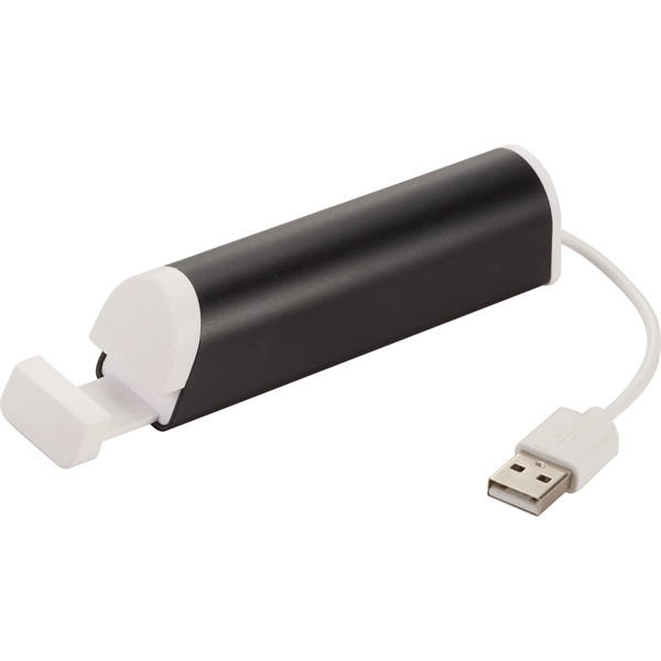 Aluminum 4-Port USB Hub & Phone Stand - Image 2