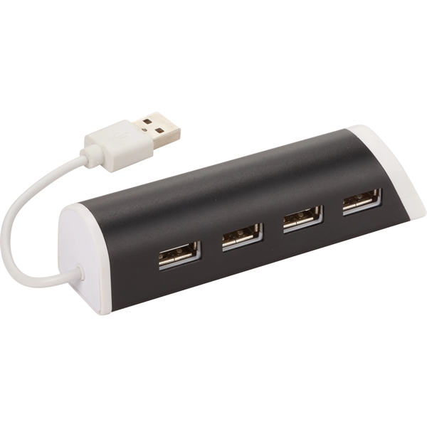 Aluminum 4-Port USB Hub & Phone Stand - Image 5