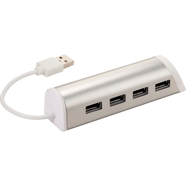 Aluminum 4-Port USB Hub & Phone Stand - Image 8