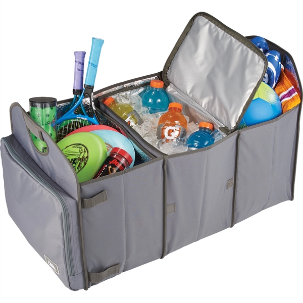 Arctic Zone® Trunk Organizer with 40 Can Cooler - Image 3