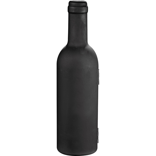 Grigio 4-Piece Wine Bottle Set - Image 2