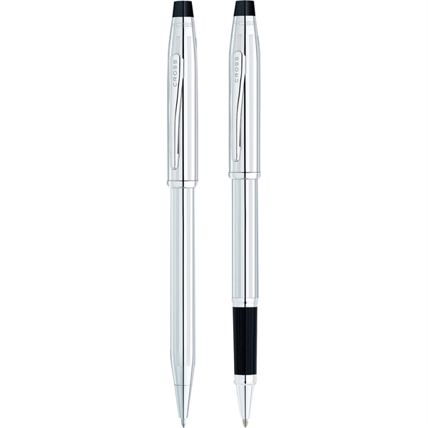 Cross® Century II Lustrous Chrome Pen Set - Image 1