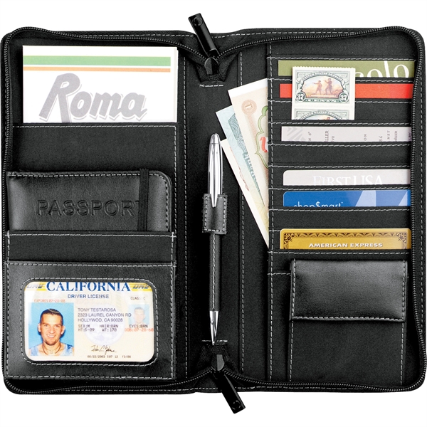 Metropolitan® Deluxe Travel Wallet - Image 2