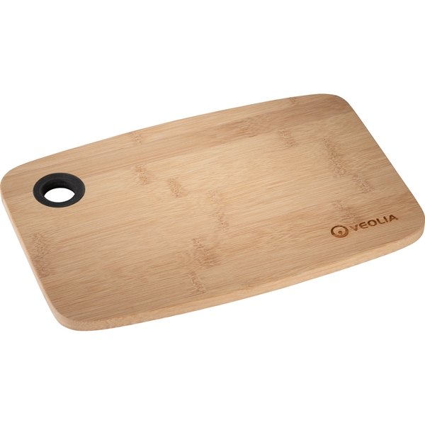 Bamboo Cutting Board with Silicone Grip - Image 1