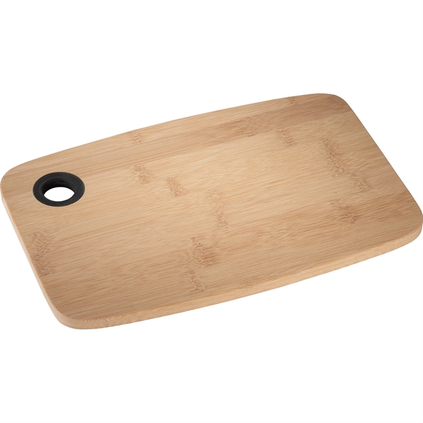 Bamboo Cutting Board with Silicone Grip - Image 4