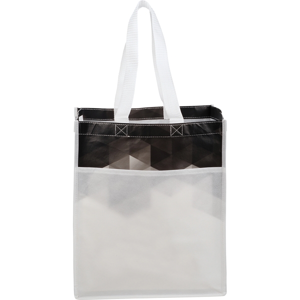 Gradient Laminated Grocery Tote - Image 4