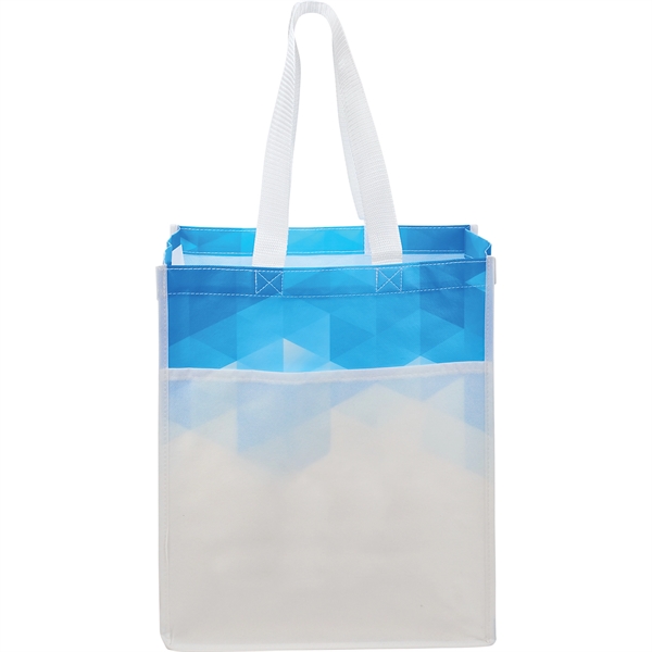 Gradient Laminated Grocery Tote - Image 9