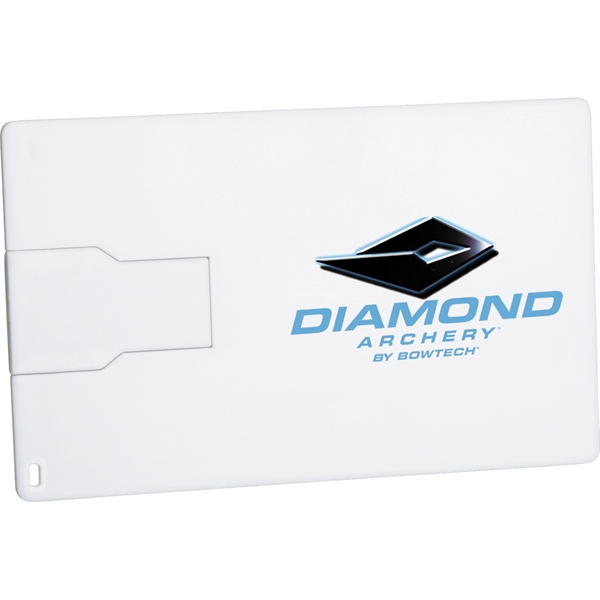 Slim Credit Card Flash Drive 2GB - Image 1