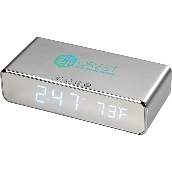 Keen Wireless Charging Desk Clock - Image 4