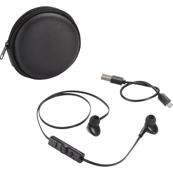 Sonic Bluetooth Earbuds and Carrying Case - Image 2