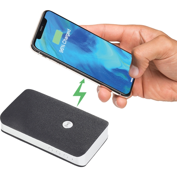 Palm Bluetooth Speaker w/Wireless Power Bank - Image 4