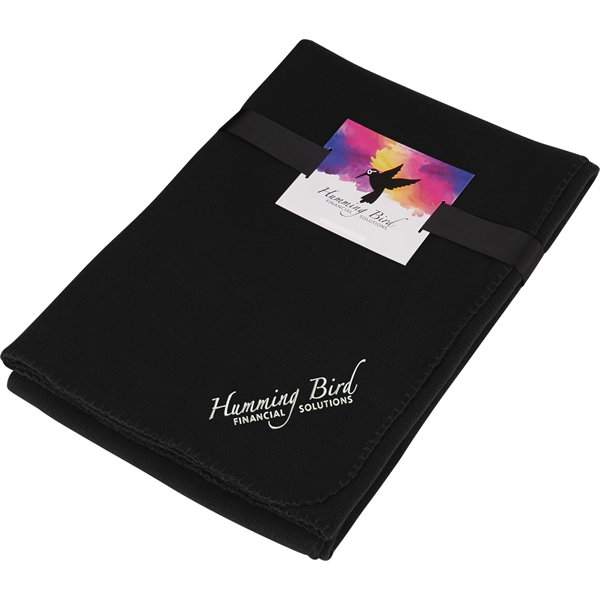 Ultra Soft Fleece Blanket with Full Color Card - Image 1