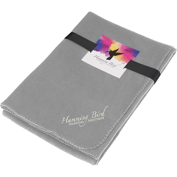 Ultra Soft Fleece Blanket with Full Color Card - Image 2
