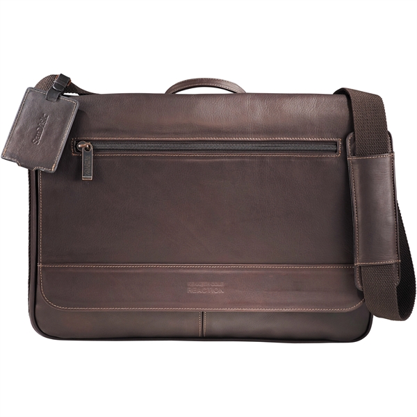 Kenneth Cole® Colombian Leather Computer Messenger - Image 1