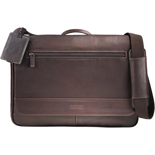 Kenneth Cole® Colombian Leather Computer Messenger - Image 3