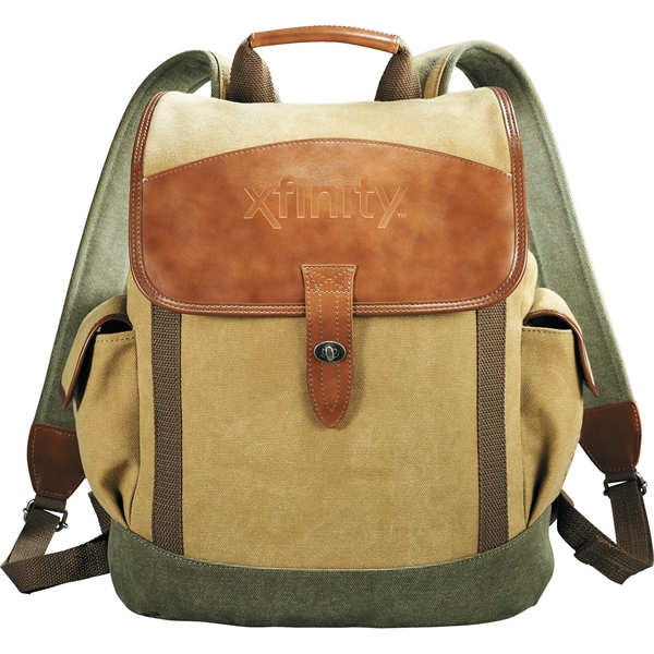 Cutter & Buck Legacy Cotton Canvas Backpack - Image 1