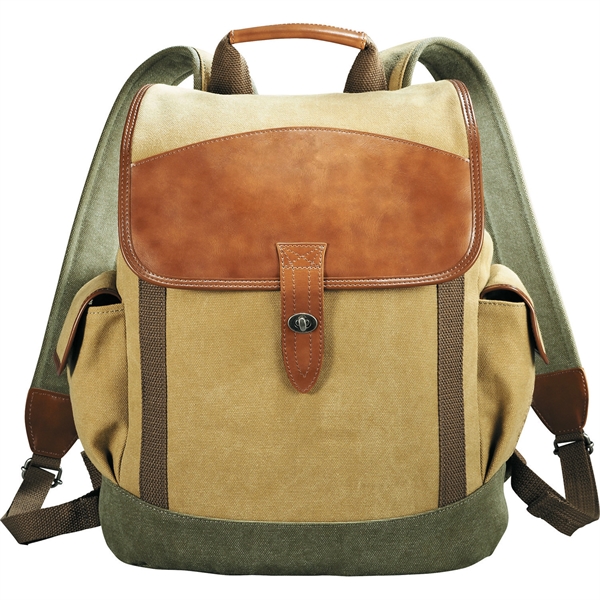 Cutter & Buck Legacy Cotton Canvas Backpack - Image 3