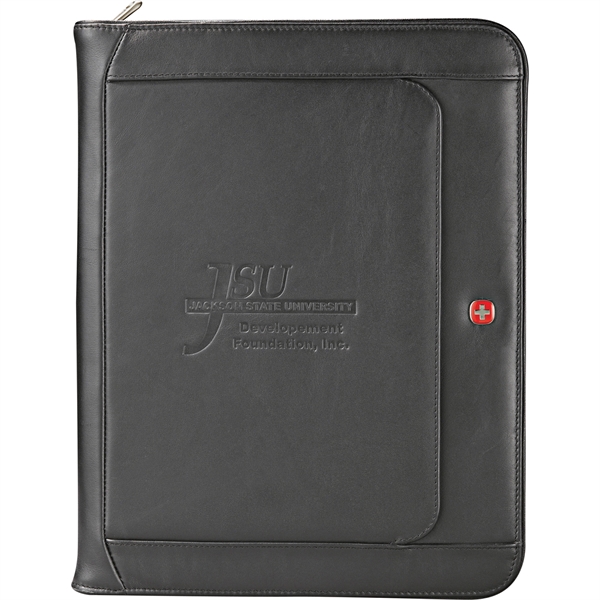 Wenger® Executive Leather Zippered Padfolio - Image 1