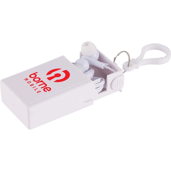 Wired Earbuds with Keychain Case and Stand - Image 23