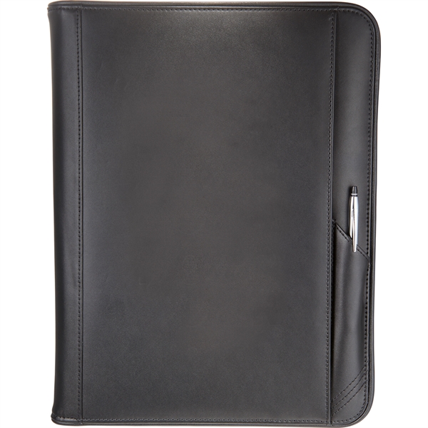 Cross® Classic Leather Zippered Padfolio - Image 2