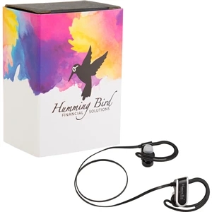 Super Pump Bluetooth Earbuds with Full Color Wrap