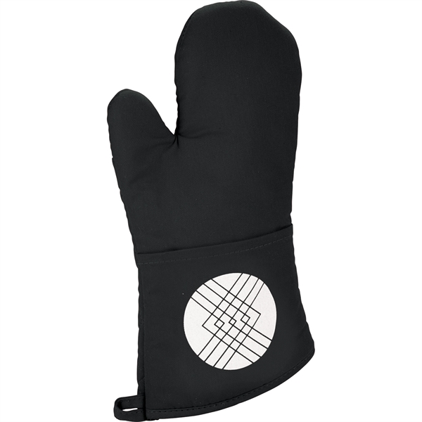 Quilted Cotton Oven Mitt - Image 1