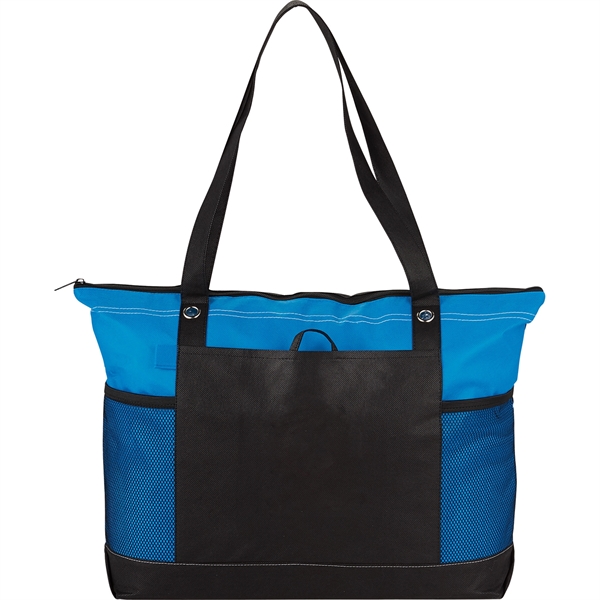 Non-Woven Zippered Convention Tote - Image 3