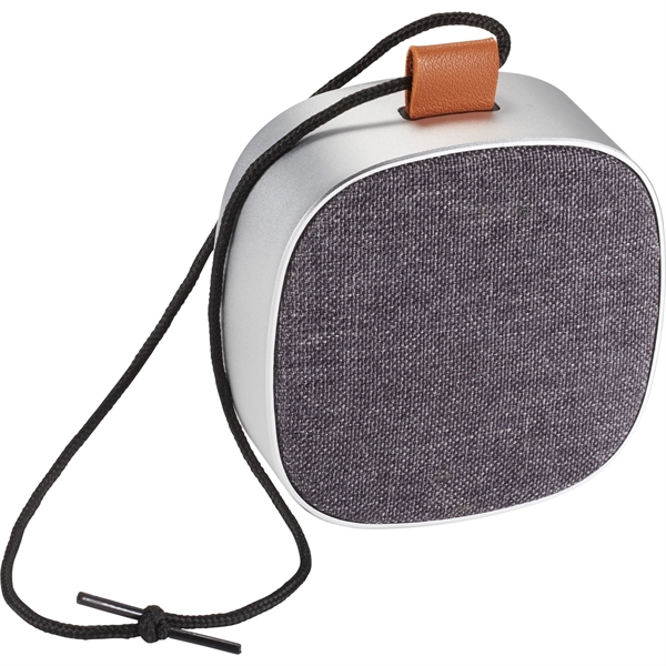Tahoe Metal & Fabric Waterproof Bluetooth Speaker - Image 4