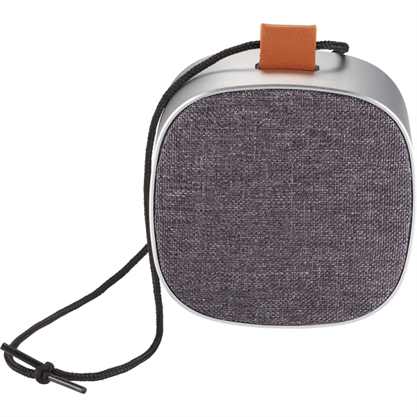 Tahoe Metal & Fabric Waterproof Bluetooth Speaker - Image 5