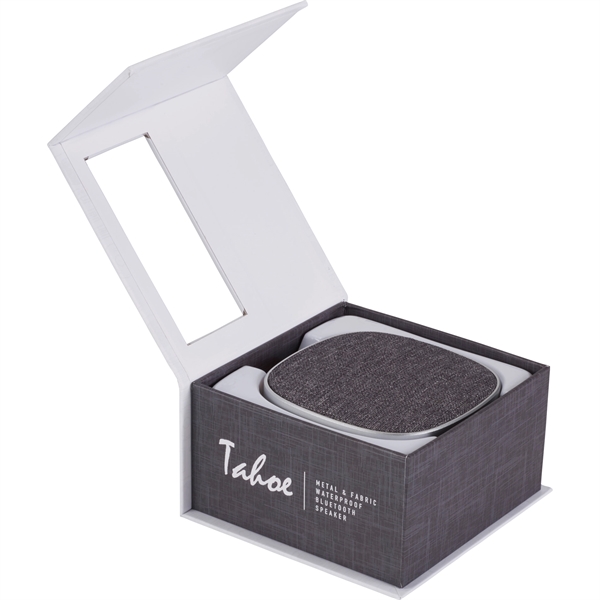 Tahoe Metal & Fabric Waterproof Bluetooth Speaker - Image 6