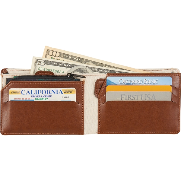 Mea Huna Cotton Bi-Fold Travel Wallet - Image 3