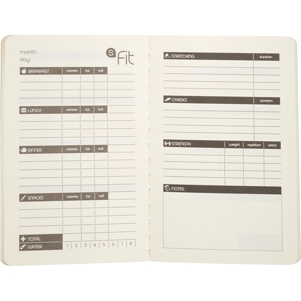 SimplyFit Fitness Jotter 5"x2.5" - Image 3
