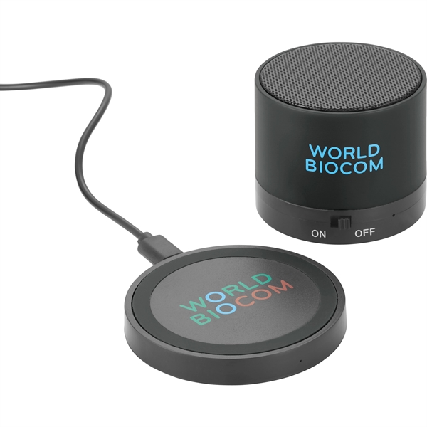 Cosmic Bluetooth Speaker & Wireless Charging Pad - Image 1