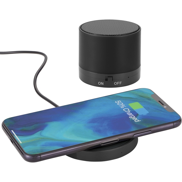 Cosmic Bluetooth Speaker & Wireless Charging Pad - Image 3