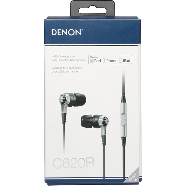 Denon AH-C620R Wired Earbuds with Music Control - Image 2