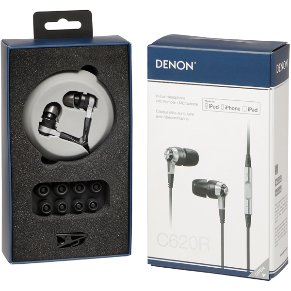 Denon AH-C620R Wired Earbuds with Music Control - Image 4