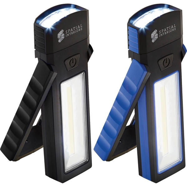 COB Magnetic Worklight with Torch and Stand - Image 3