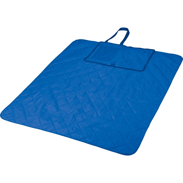 Fold Up Picnic Blanket with Carrying Strap - Image 6