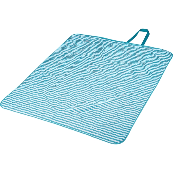 Fold Up Picnic Blanket with Carrying Strap - Image 11