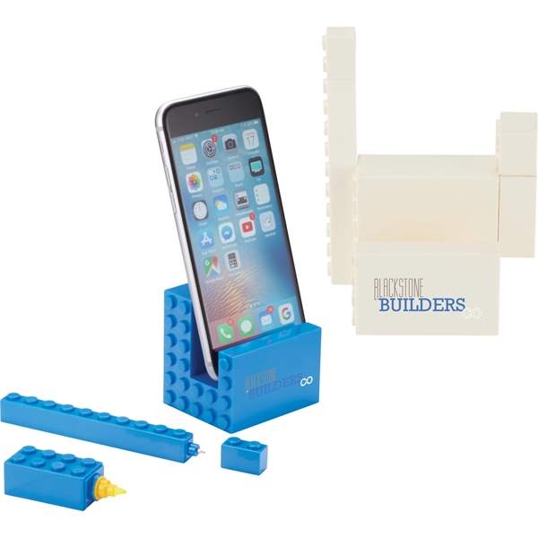 3-in-1 Phone Stand with Pen and Highlighter - Image 7
