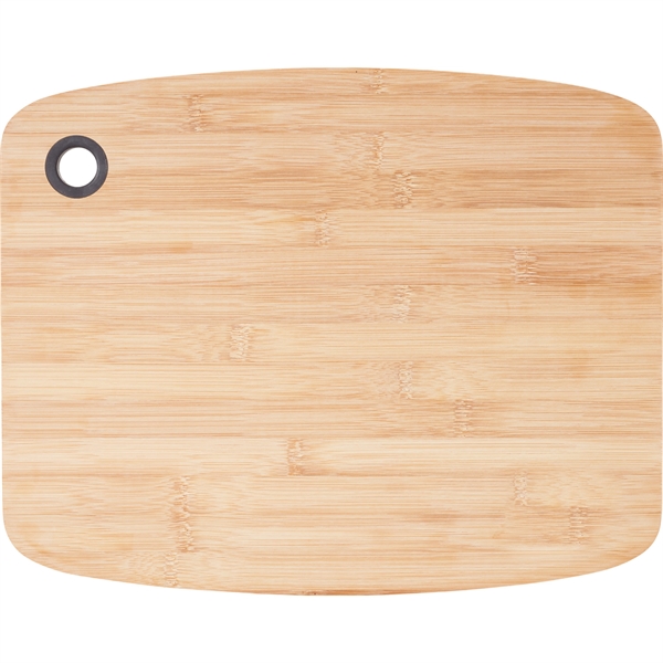 Large Bamboo Cutting Board with Silicone Grip - Image 2