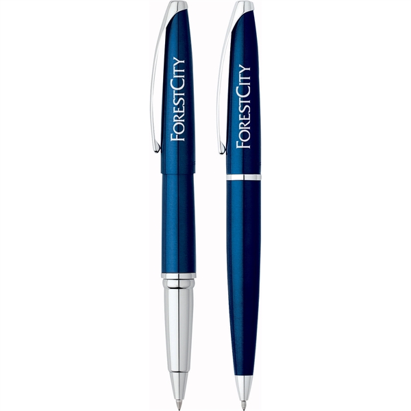 Cross® ATX Blue Lacquer Pen Set - Image 3