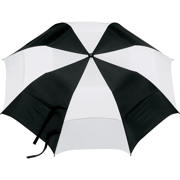 58" Vented Auto Open Folding Golf Umbrella - Image 4